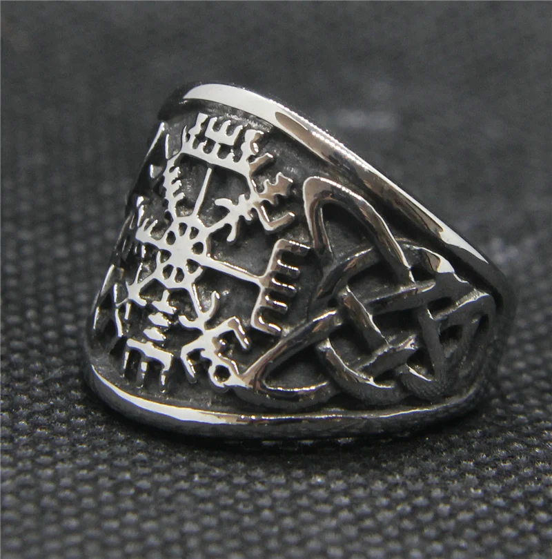 Прямая поставка классическое кольцо 7-13 в стиле ретро мужское молотка Тора из