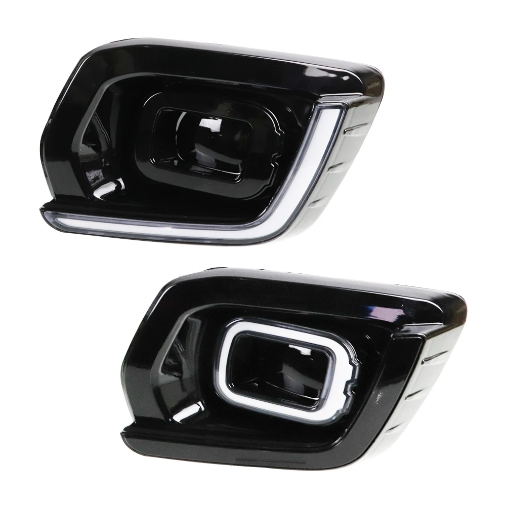 CSCSNL 2Pcs DRL Fog Lamp for Ford Ranger Wildtrak 2019 2020 LED Daytime Running Light Day with Turn Signal | Автомобили и