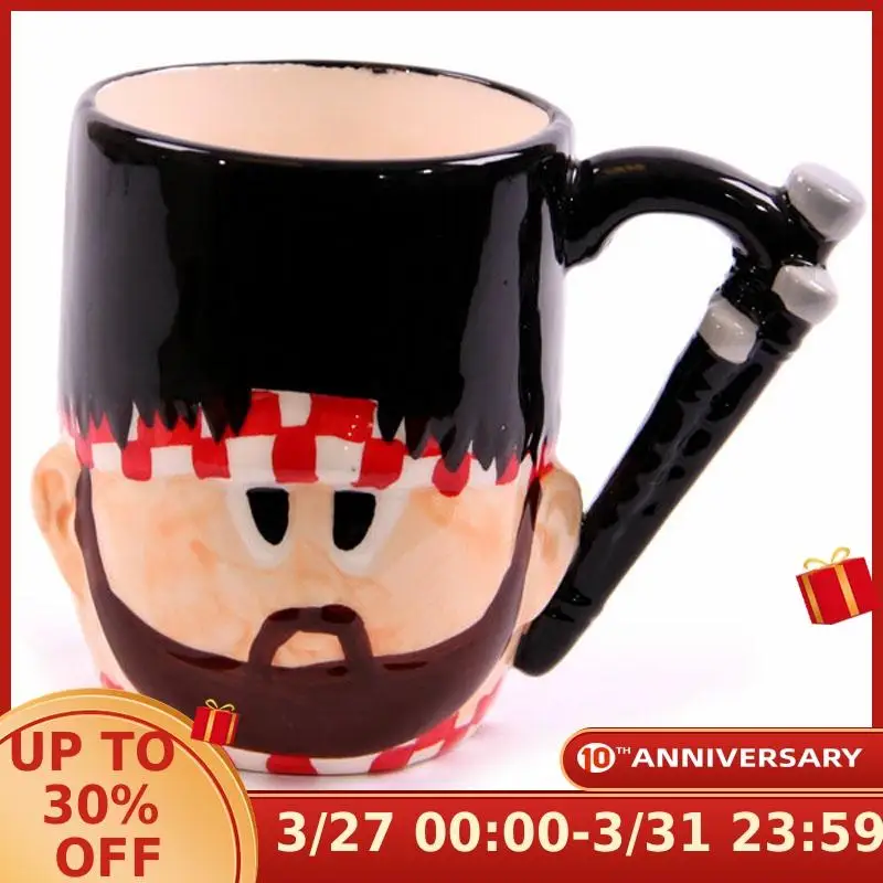 1 шт. керамическая кружка в шотландском стиле жандарме чашка для чая и молока