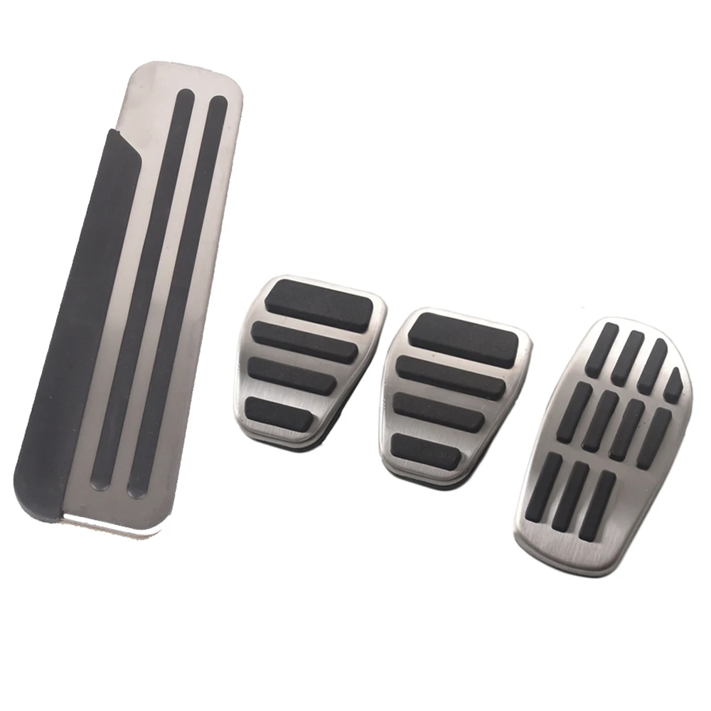 Спортивная топливная Тормозная подставка для ног из нержавеющей стали педаль M/AT