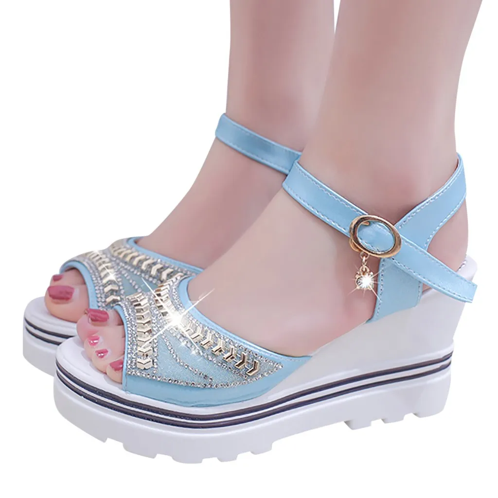 38 # женская обувь элегантные босоножки на платформе летние женские туфли лодочки