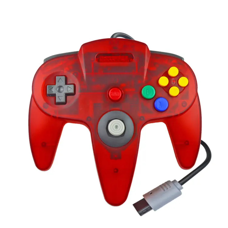 Новинка для геймпада nasud N64 Джойстик проводной игровой джойстик Gamecube