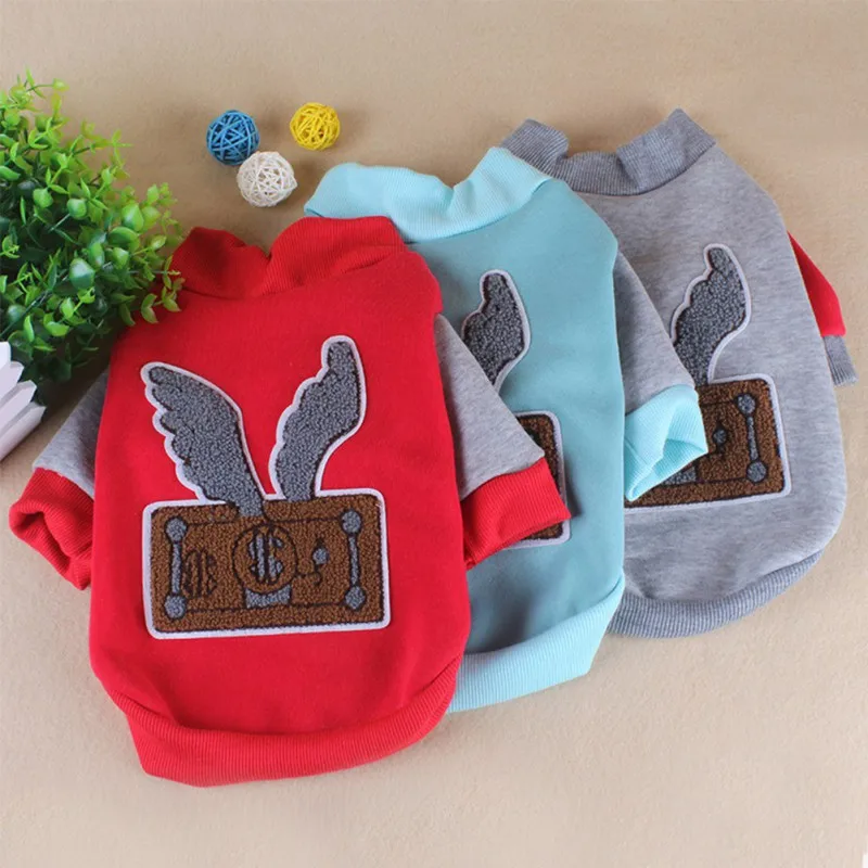 

Pet Dog Clothes Fleece Sweater Clothing for Puppy Dog Pet Cat Sweatshirt Hoodies Chihuahua Dog Outfits Autumn Winter Warm