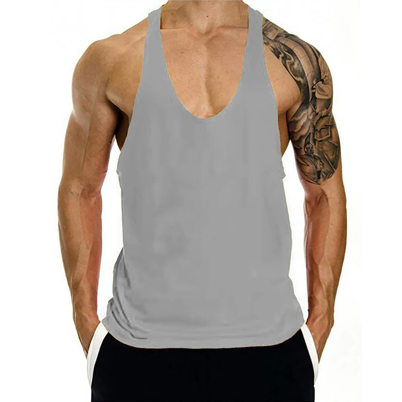 Брендовая одежда для фитнеса Muscleguys canotta Бодибилдинг tanktop Мужская тренировок