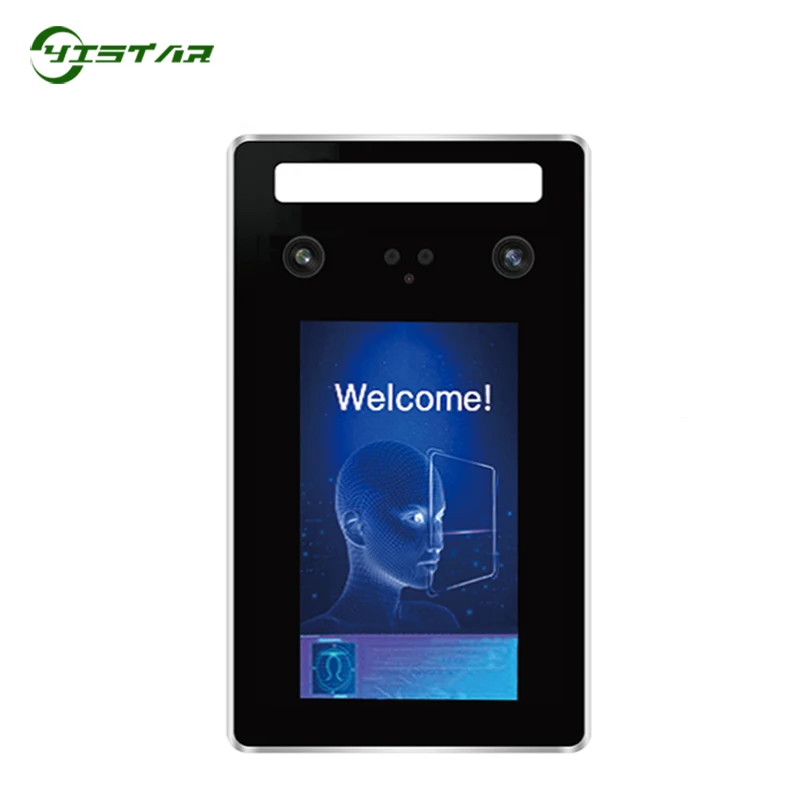 

New IP65 Waterproof Dynamic Facial Recognition Terminal Face Door Access Control System With RFID Card Reader And Free Software