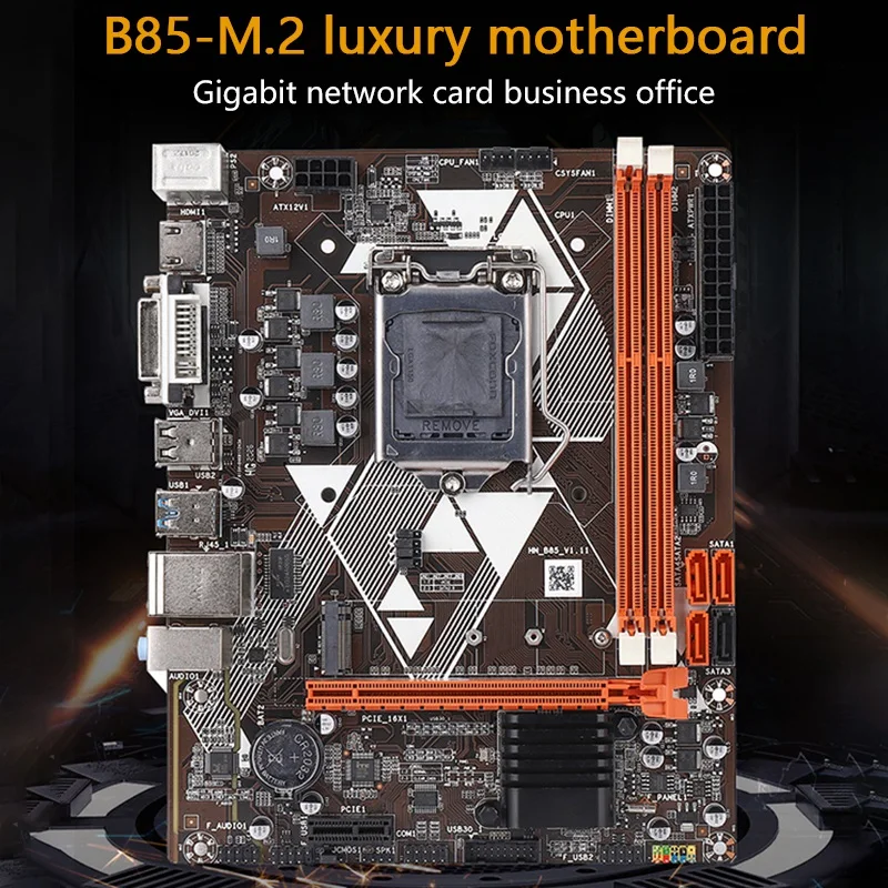 

B85 Motherboard LGA 1150 Dual Channel DDR3 Support 8Gx2 M.2 Motherboard for 2nd 3rd i3 i5 and i7 Pentium Celeron Series
