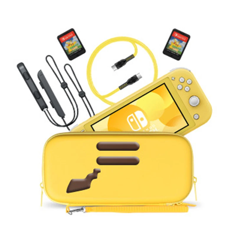 Портативный чехол для хранения из ЭВА, сумки для rend Switch Lite консоли, жесткие сумки для переноски для Switch Lite, чехол, аксессуары для пикачуса