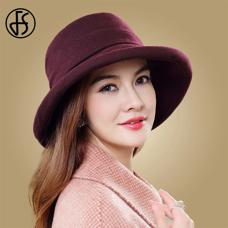 FS черная шляпа Для женщин рыбаков в новом дизайне Кепка теплая зимняя с Широкими