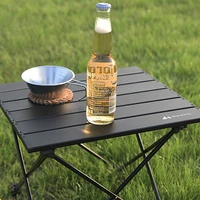 ultralight mini camping table foldable aluminium camping furniture outdoor portable mesa plegable portatil garden desk jd50zz