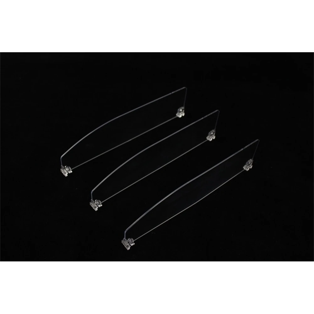 

Shelf Dividers Plastic Supermarket Retail Display Accessories Ps Transparent Assembly