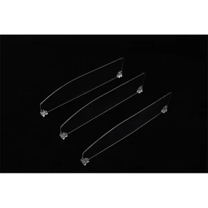 Пластиковые разделители полки для супермаркета Розничные демонстрационные аксессуары Ps прозрачная сборка