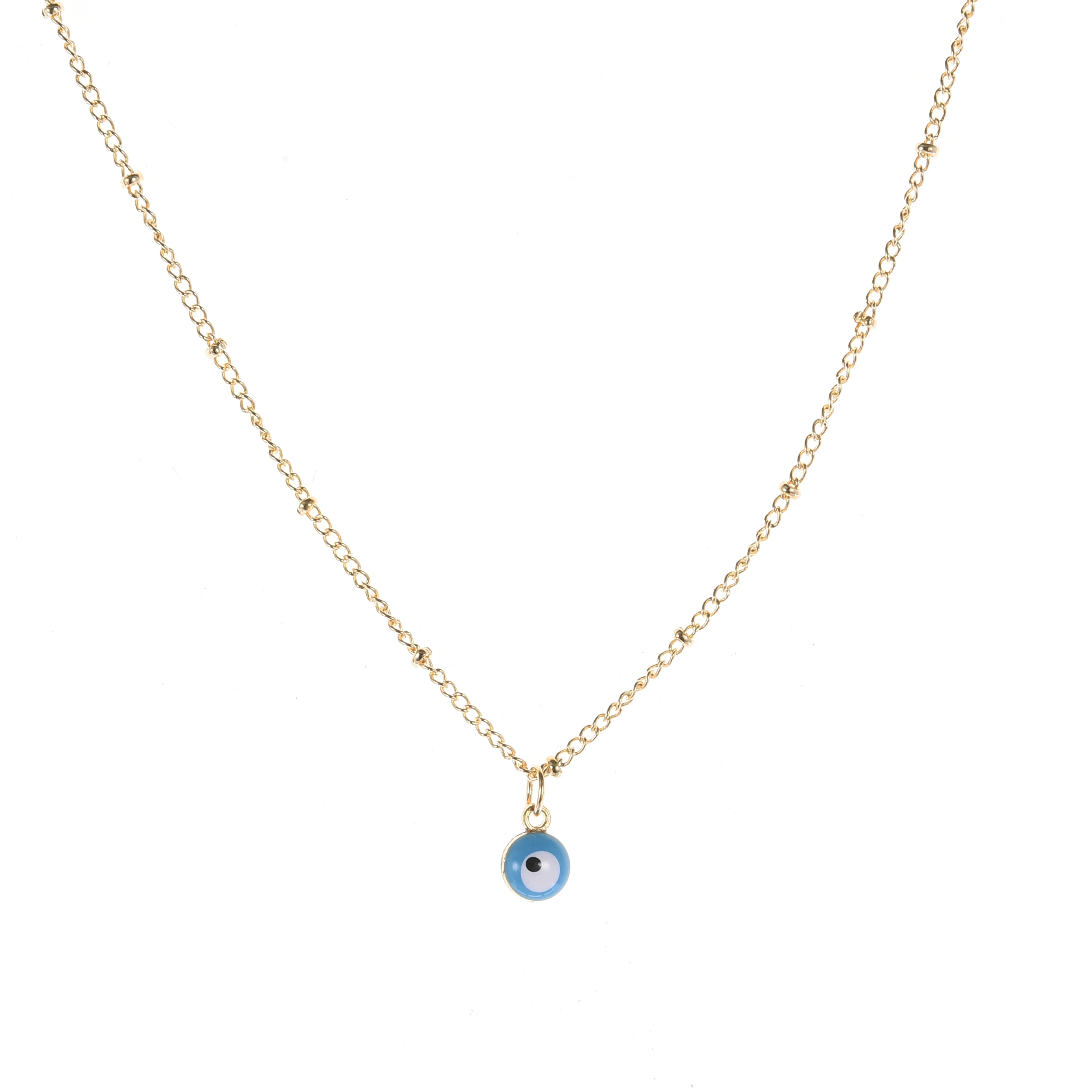 Ожерелье голубой глаз XL371|evil eye necklace|eye necklaceblue evil |