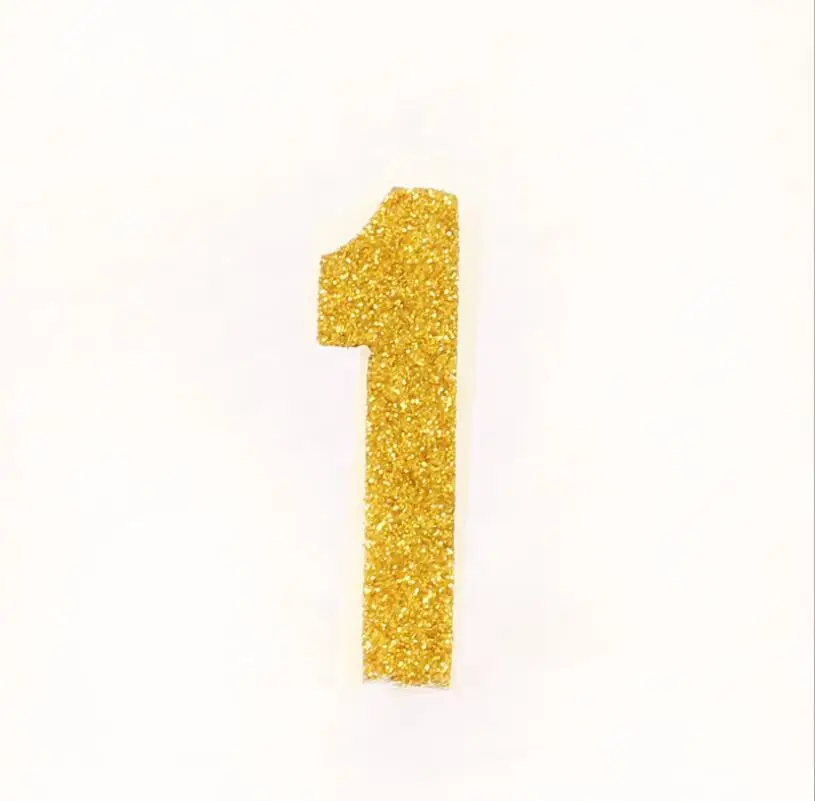 gold 1 Лидер продаж; милая шапка для дня рождения для маленьких мальчиков и девочек; Детская повязка с цветами; повязка на голову с короной; реквизит для фотосессии; головной убор; шапки с блестками - Цвет: gold 1