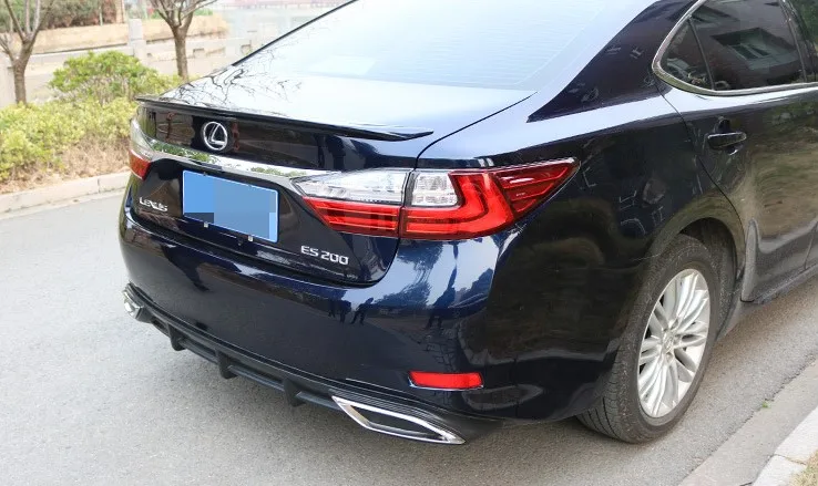 Для lexus ES250 Задний Спойлер ABS задний бампер диффузор защитные бамперы для ES300 после