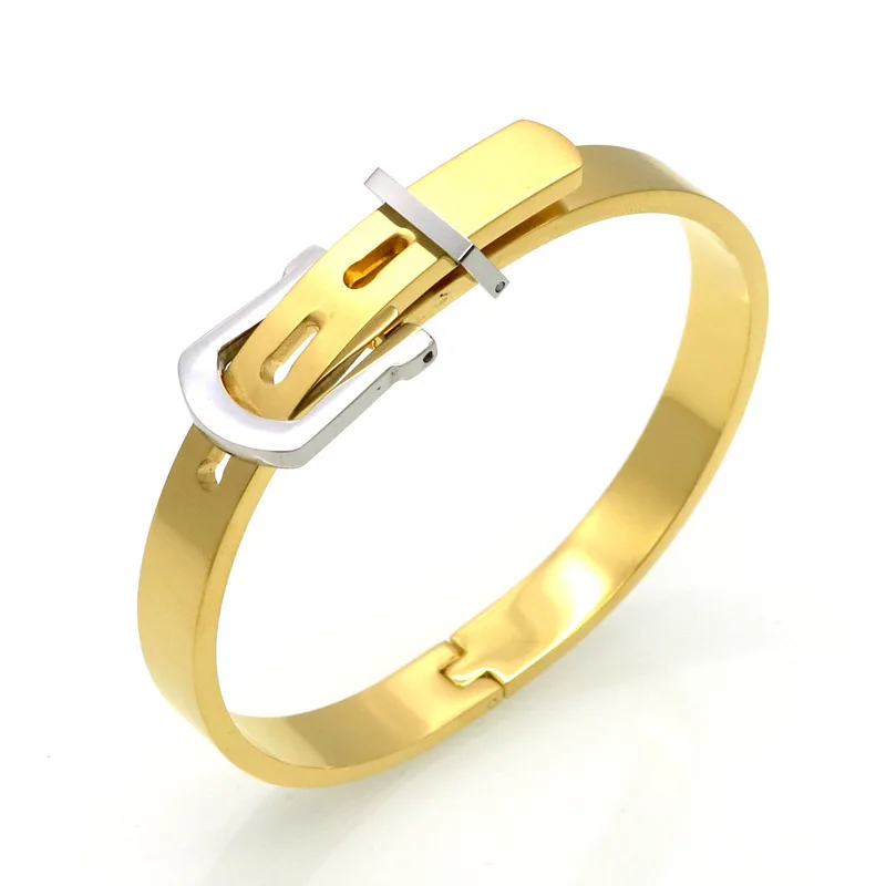 Роскошные стильные новые модные мужские/женские браслеты из нержавеющей стали