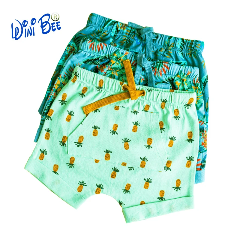 Shorts for Boys Baby Clothes New Born Bloomers  Cocomelon Diapers Panties Cover Beach Trousers PP Pants for Children 0-24Months