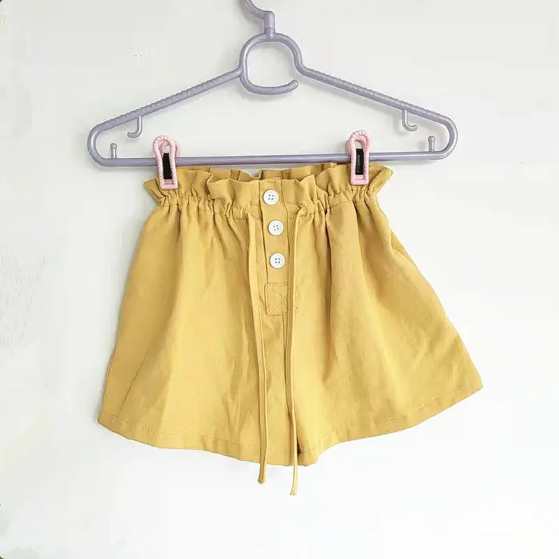 

Girls' shorts new summer clothes Thin Western-style children's clothing P4681