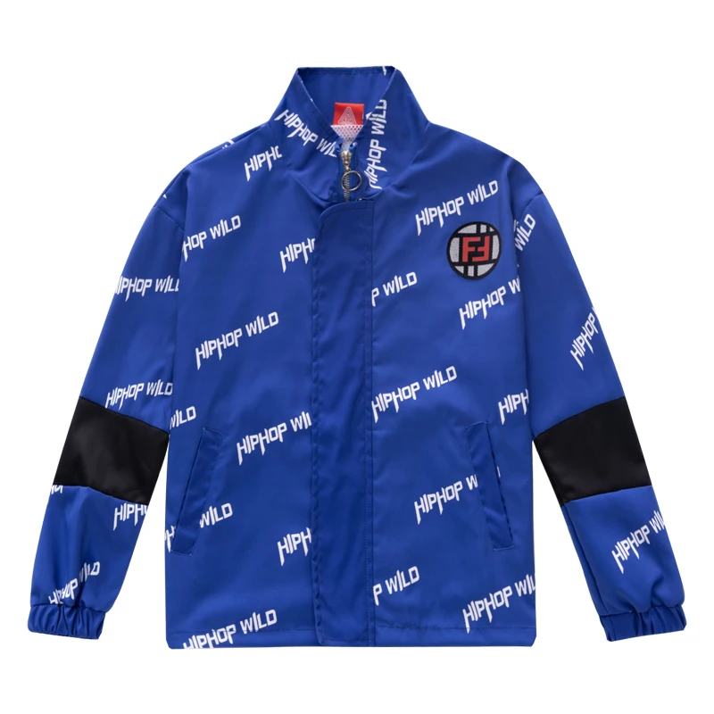 Танцевальные костюмы синего цвета для мальчиков одежда уличных танцев и