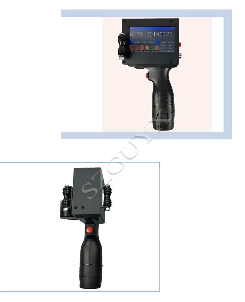 Светодиодный ручной струйный принтер с сенсорным экраном, Интеллектуальный USB Дата производства, упаковочная машина, номер партии