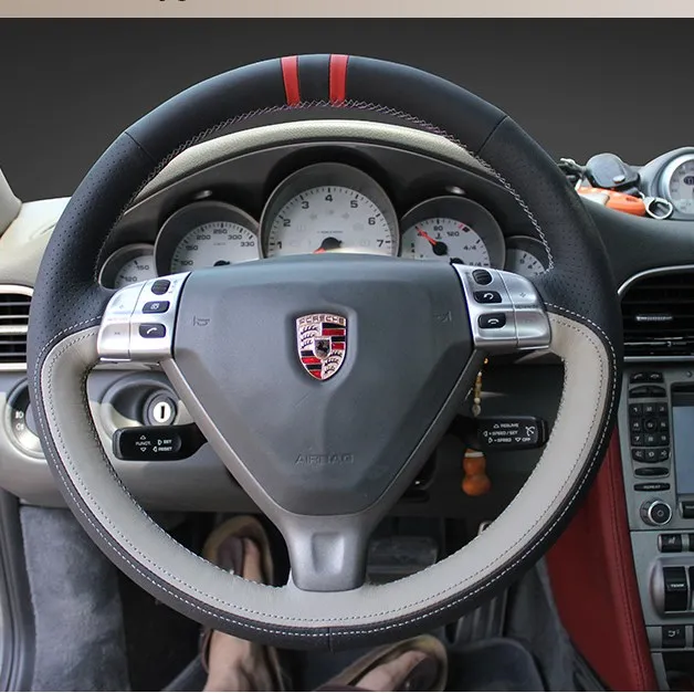 

Автомобильные аксессуары «сделай сам», кожаные аксессуары ручной работы для Porsche Cayenne Macan 911 Panamera Boxster