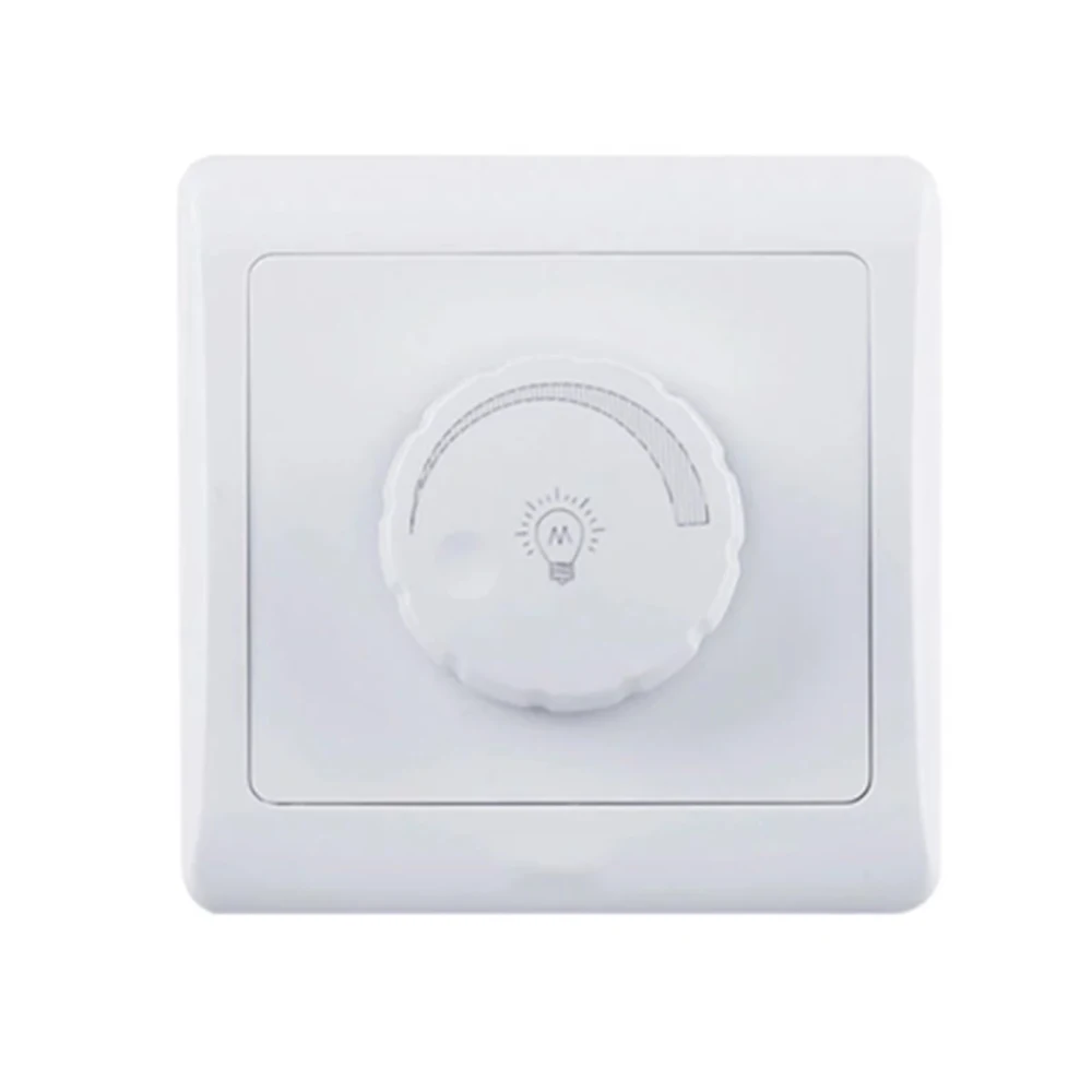 1 Pcs 86 Type Dimmer Switch Panel Wall 220v High Power 450W Stepless Incandescent Lamp | Обустройство дома