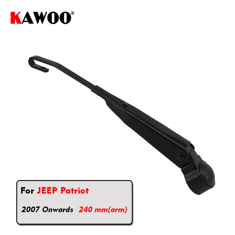 KAWOO Car Rear Wiper Blades Back Window Wipers Arm For JEEP Patriot Hatchback (2007 Onwards) 240mm Auto Windscreen Styling