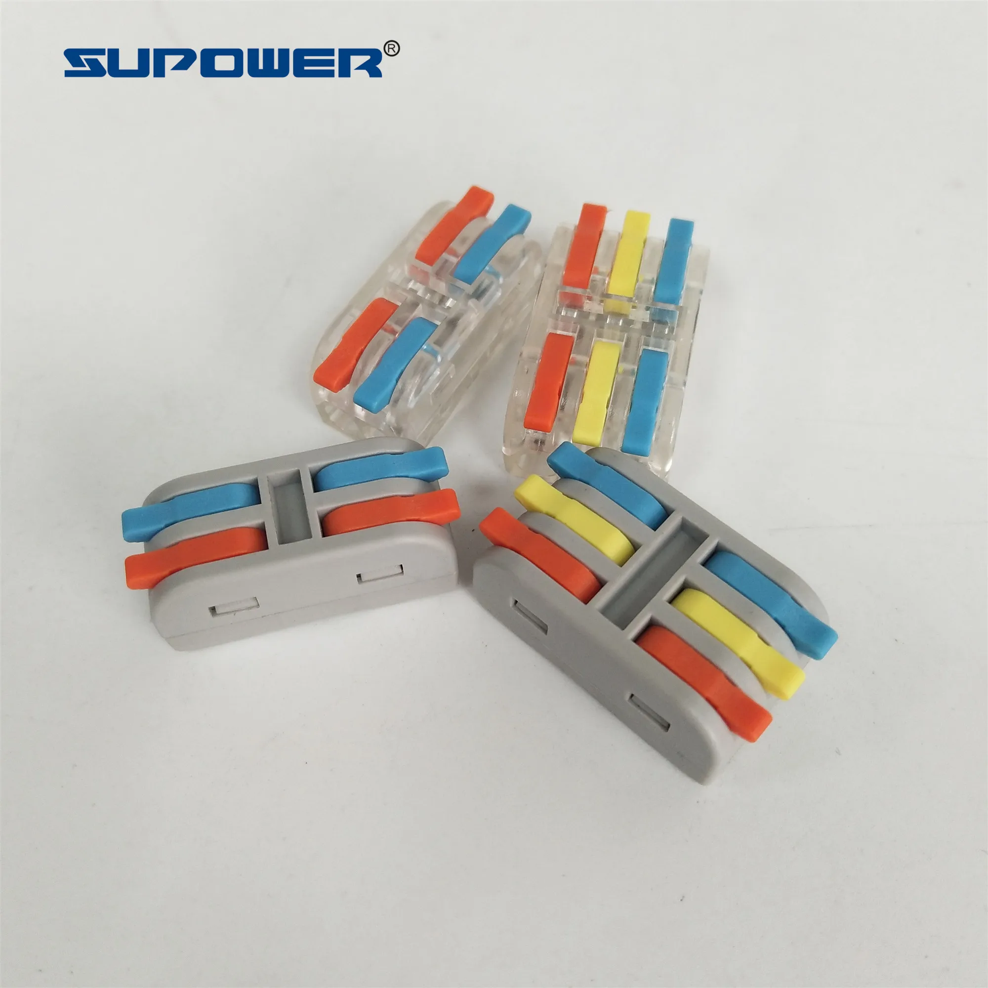 10 шт. мини провода соединители проводника Push-In Быстрый кабельный клеммный блок