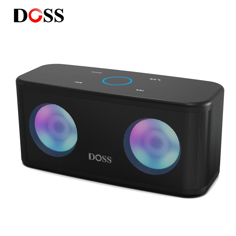 Портативная Bluetooth-Колонка DOSS SoundBox Plus беспроводная стерео колонка с глубокими