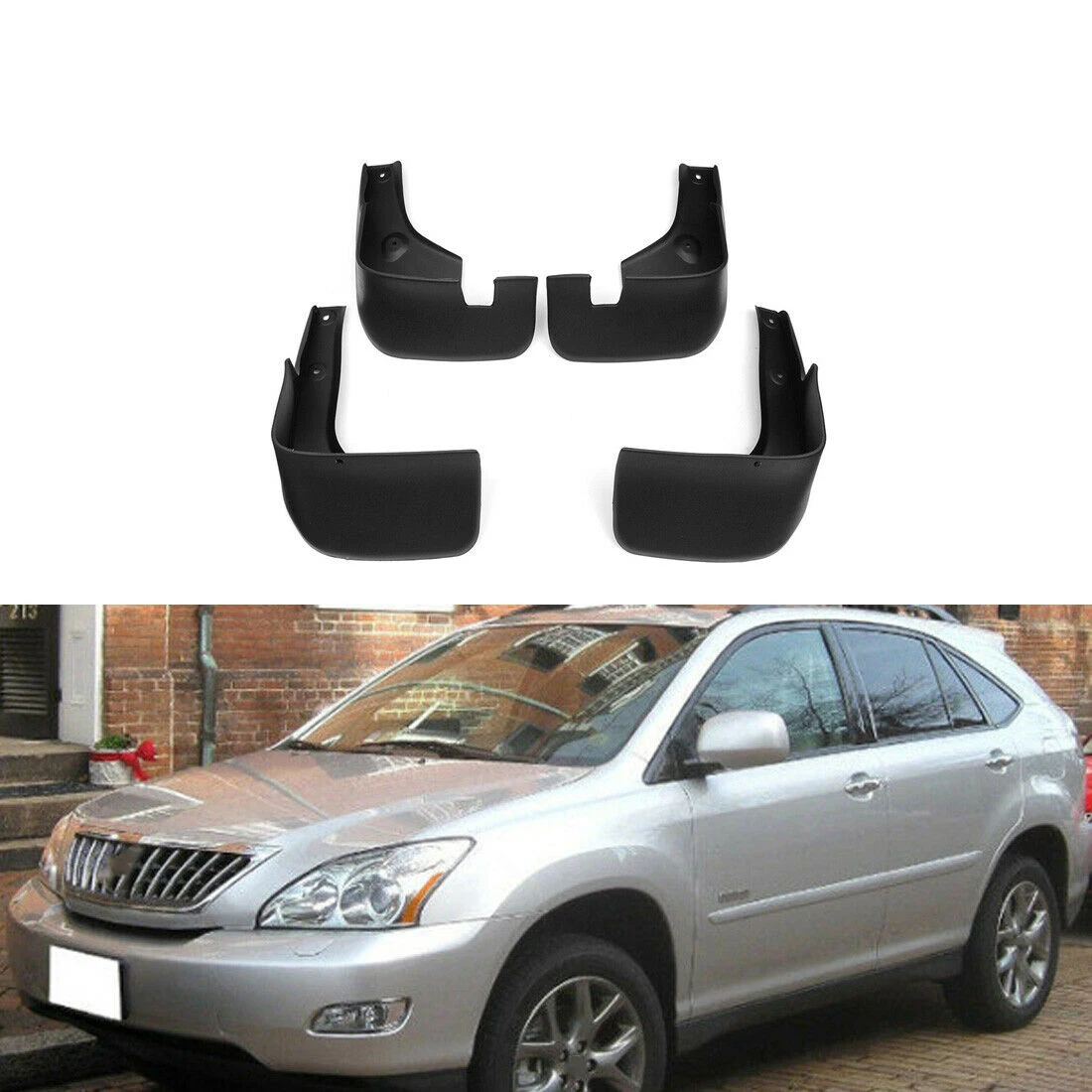 Передние и задние Автомобильные Брызговики для Lexus RX330 RX350 RX400H 2004 2009 крыло