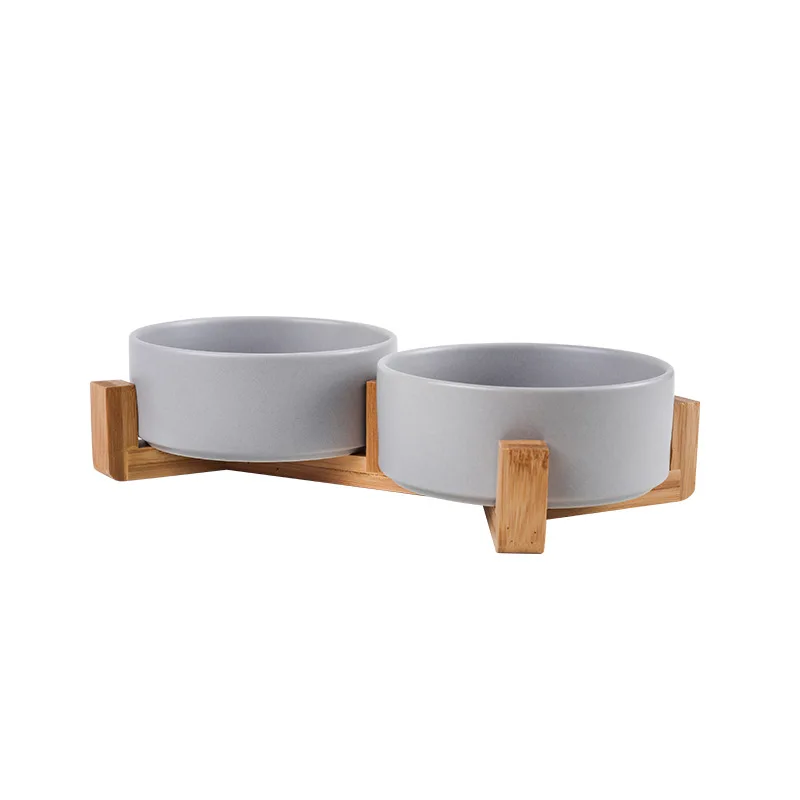 

Cat Bowl Ceramic Bowl Protecting Cervical Spine High Foot Cat Feeding Bowl Drinking Bowl Pet Supplies Dog Bowls Dog Supplies