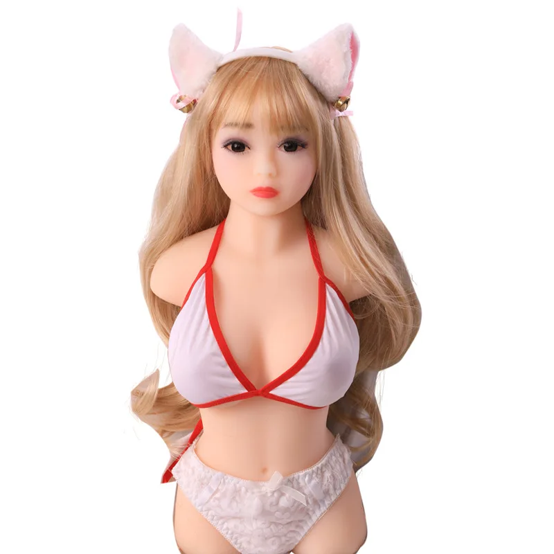 Умный голос 4D мягкие большие титьки половина тела секс кукла Передняя выпуклая