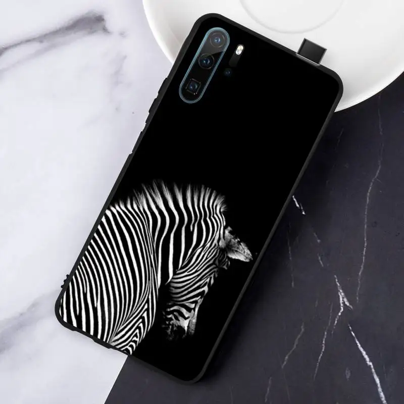 

Black animal lion tiger zebra Phone Case For Huawei P 9 8 10 40 Mate 30 Honor 8 A 20 20s 9x nova 6se 5t Y9s PSMART lite pro 2017