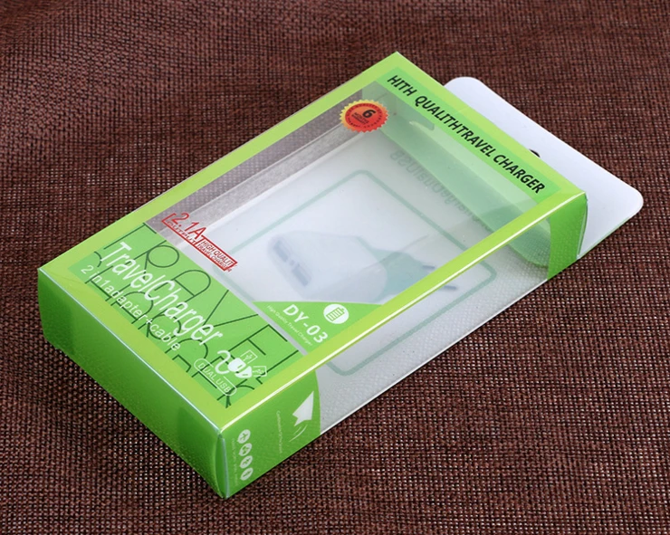 Индивидуальная большая прозрачная упаковочная коробка из ПВХ Пластиковая