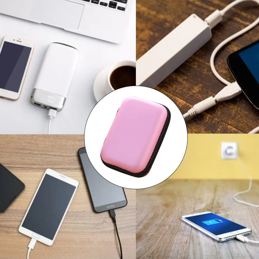 

Replacement Protective Cover Waterproof Hand Bag Storage Case Transport For Earphones Accessories And Usb Cable