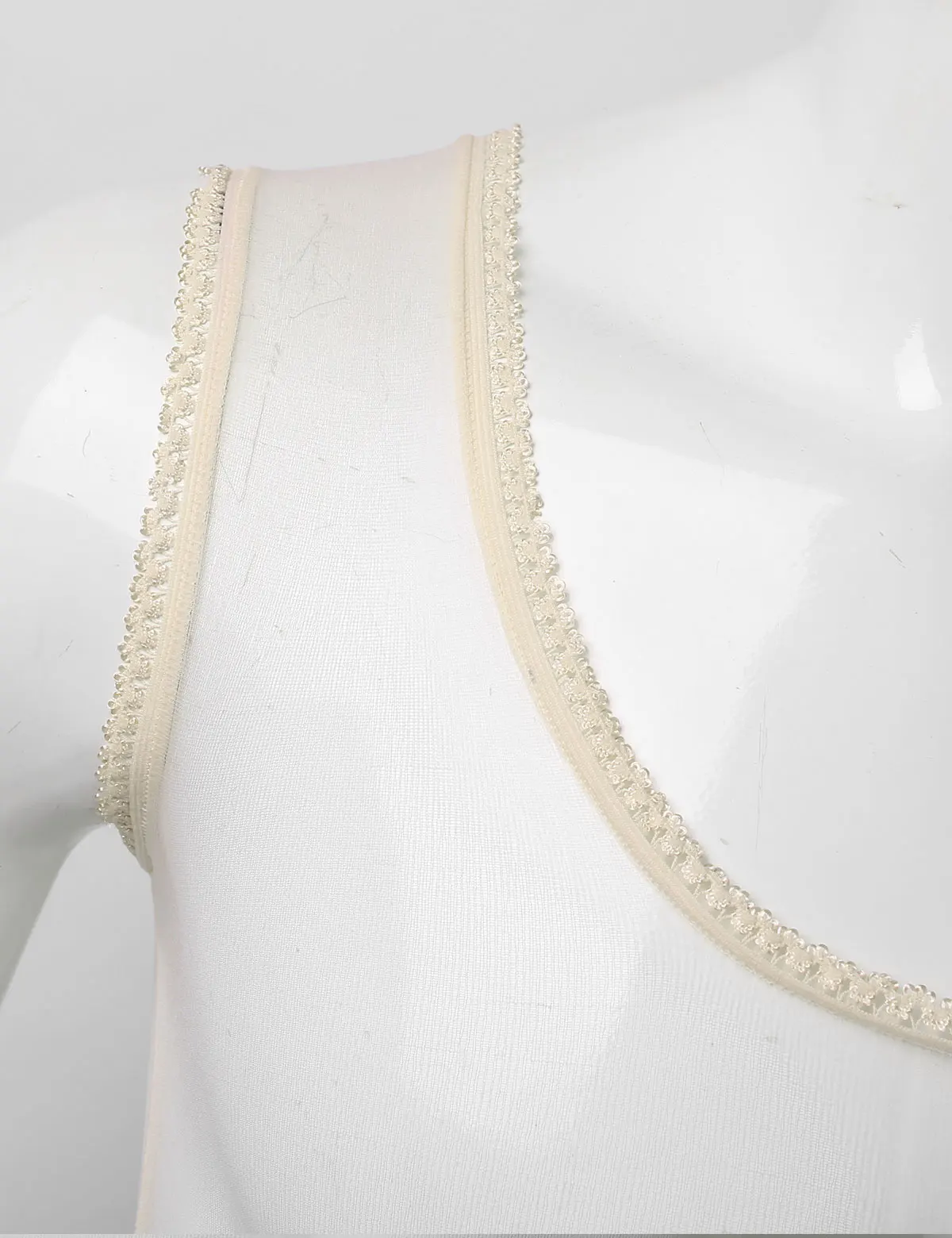 Мужское прозрачное экзотическое нижнее белье из шифона с кружевным плетением