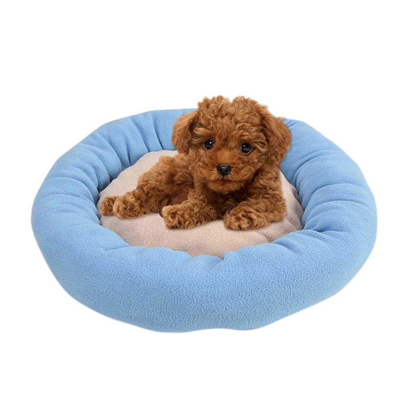 2019 мягкая кровать для кошки коврик собаки круглая комфортный домик котенок