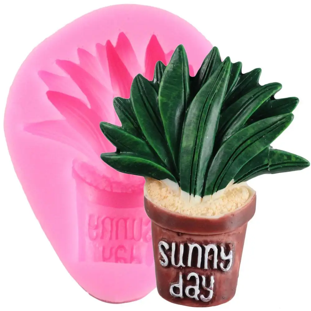 Кактус силиконовые формы суккулентные растения DIY ручной работы мыло