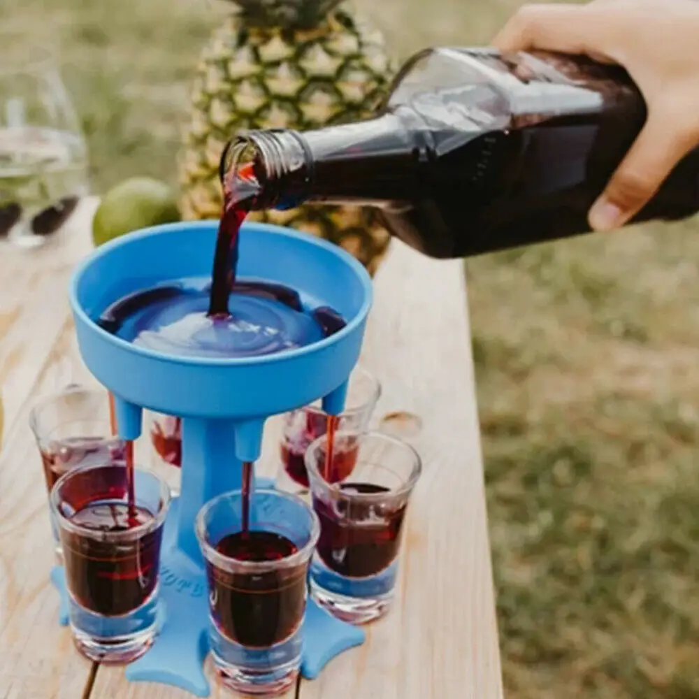 Стеклянный диспенсер для выстрела держатель вина виски пива стойка аксессуары