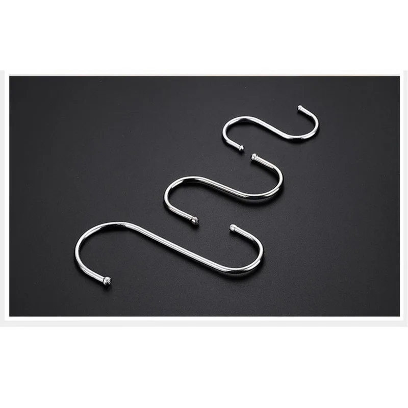 Мощная вешалка из нержавеющей стали s-образный крючок для кухни ванной одежды