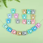 10 шт., силиконовые бусины для прорезывателя соски-пустышки