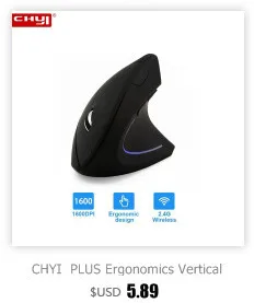 CHYI компьютерная оптическая проводная мышь Милая мультяшная панда USB мини мышь геймер 1600 dpi 3D игровая мышь Мыши для ПК ноутбука планшета