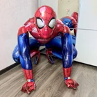 Воздушные шары из фольги, 1 шт., 3D MARVEL, Человек-паук, герой Железный человек