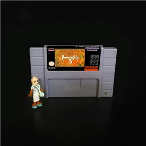 Romопасная Сага 1 2 3 для игр ARPG картридж аккумулятор экономия 16 бит 46 pin США версия|us