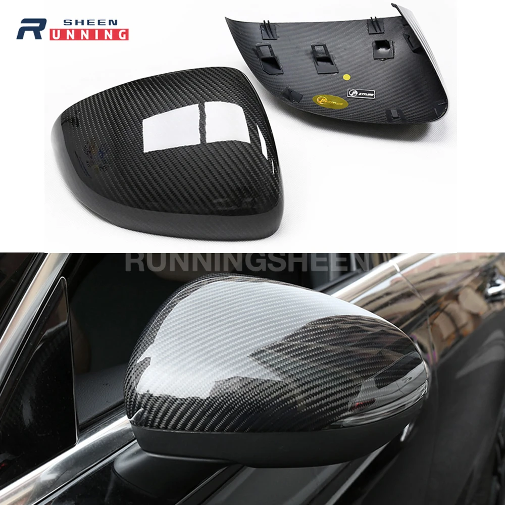 

For Mercedes Benz A Class W177 A180 A200 A220 A250 A35 2019 2020+ Car Carbon Fiber Accessories Side Rear View Mirror Cover