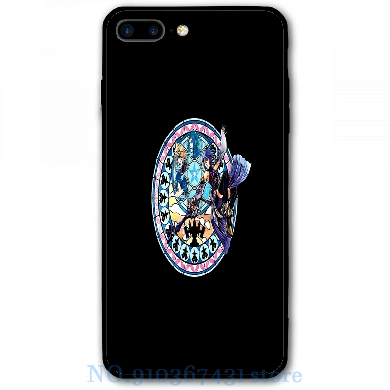 Чехол для телефона Aqua's heart Kingdom Hearts iPhone 12 Pro 11 X XR XS Max 8 7 6 6s Plus 5s мягкая стеклянная