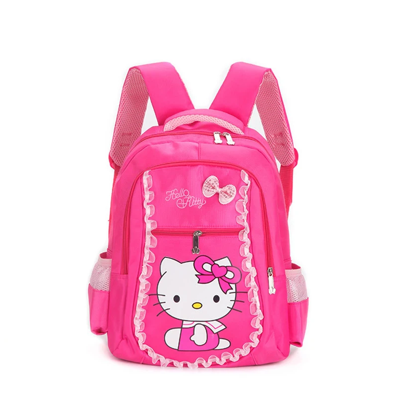 Рюкзак для девочек HELLO KITTY милый розовый рюкзак с рисунком из мультфильма