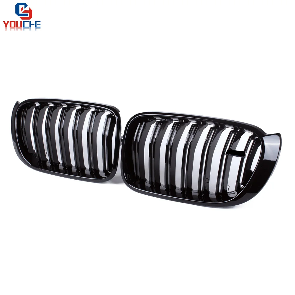 F25 F26 черный глянец решетка передний бампер для BMW X3F25 X4F26 2014-2017 5-дверный