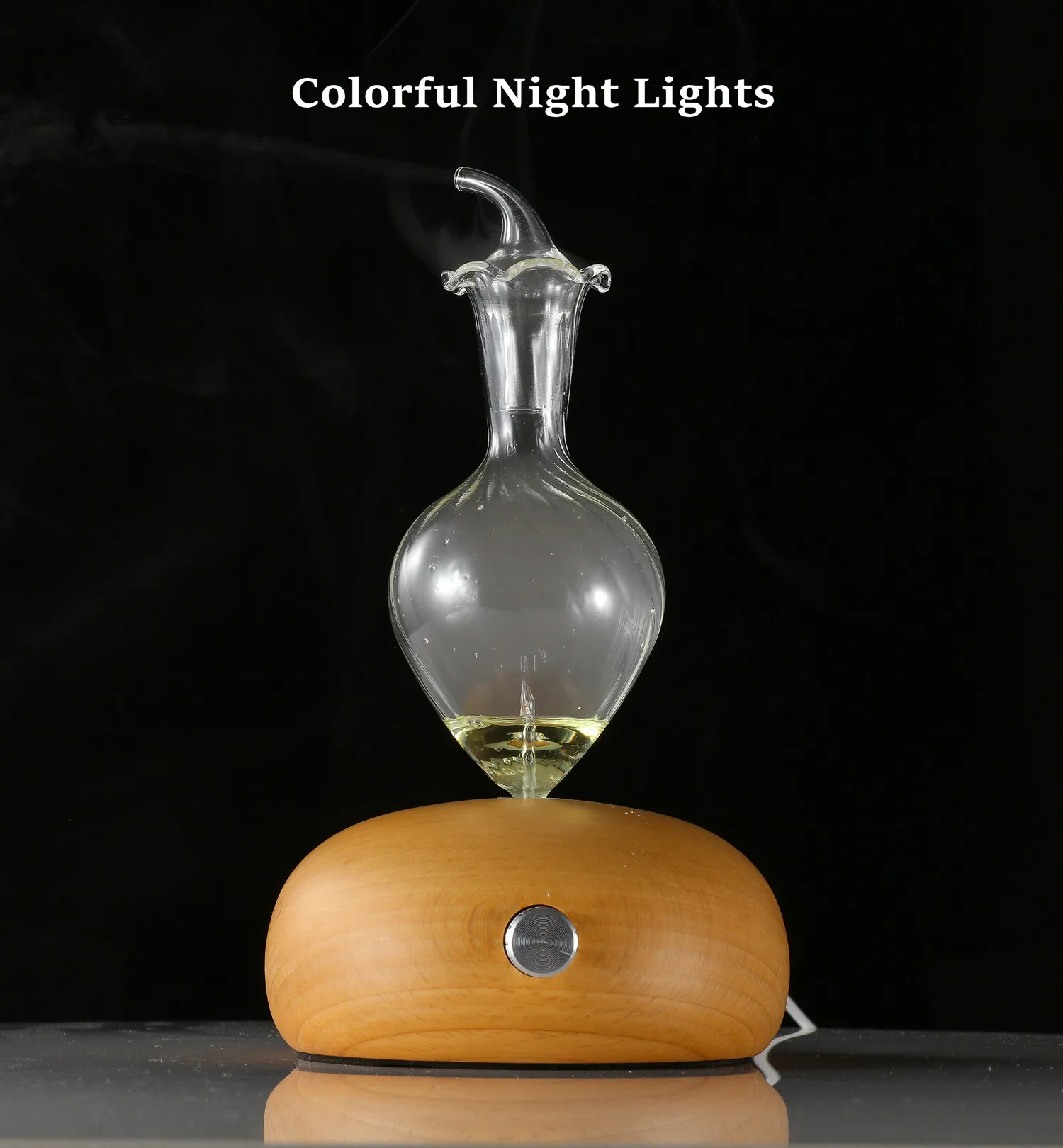 Небулайзер для эфирных масел без воды распылитель деревянного стекла