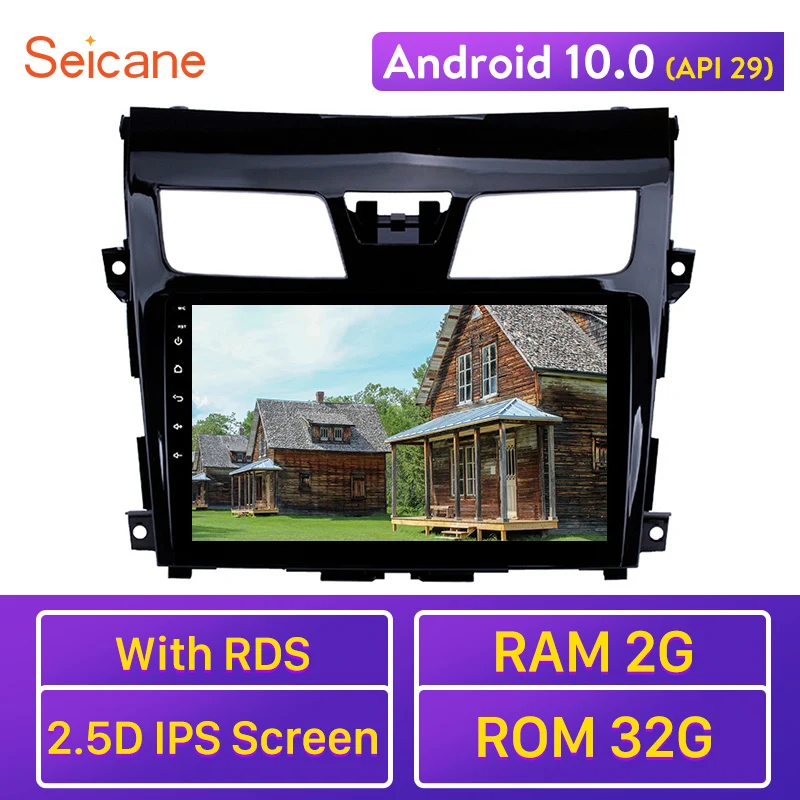 Seicane 9 дюймов GPS радио для 2013 2015 Nissan TEANA 2Din Android 10 0 автомобильный мультимедийный