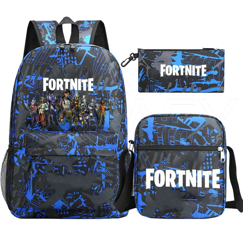 Школьные ранцы FORTNITE для мальчиков и девочек дорожный рюкзак ноутбука сумки книг |